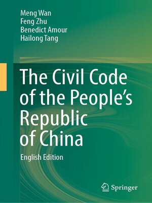 cover image of The Civil Code of the People's Republic of China